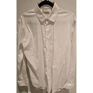 Burberry long-sleeved White button-down shirt, Modern‎ Fit, 15.5.